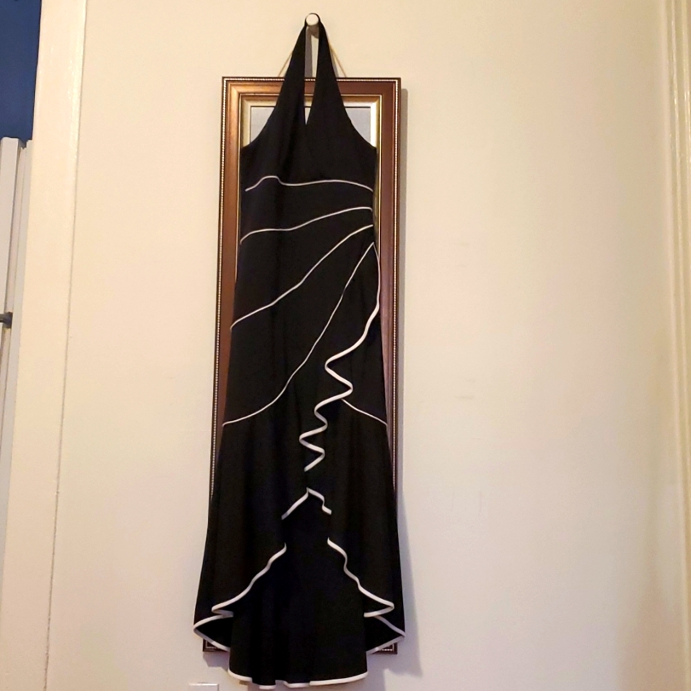 Asymmetrical Classic Midi Formal Dress